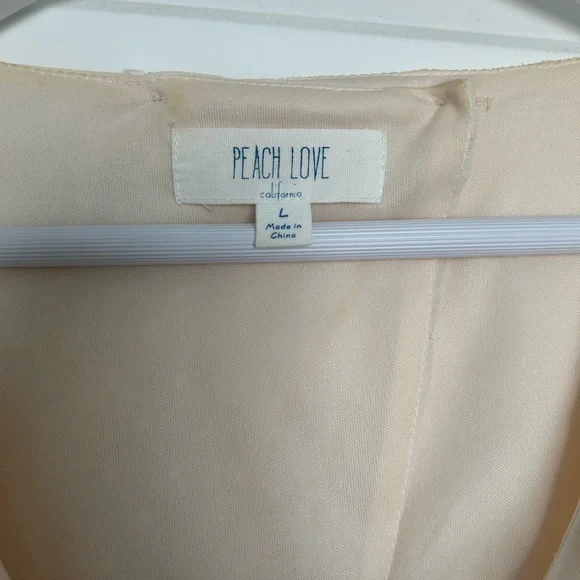 Cream Backless Dress - Picture 3 of 3